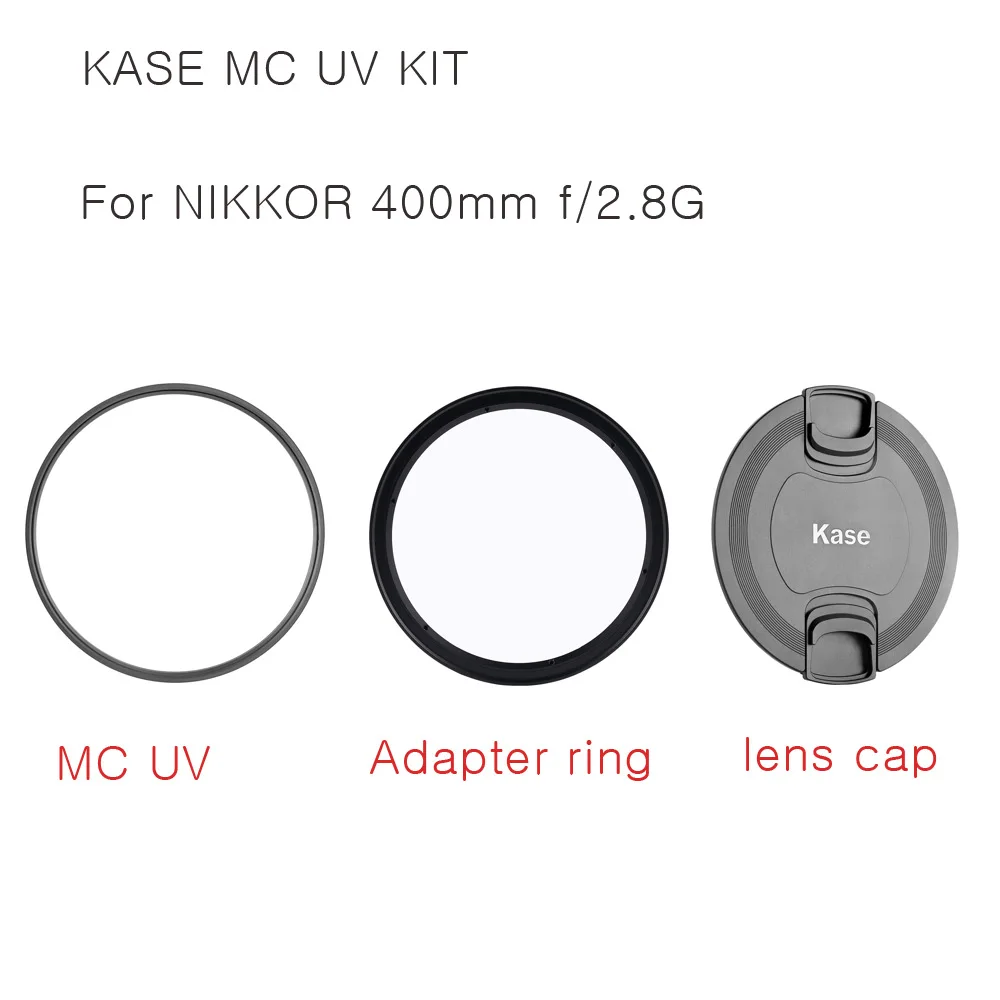 Комплект УФ-фильтров Kase MC для телеобъектива NIKKOR 400 мм f/2,8G
Комплект УФ-фильтров Kase MC для телеобъектива NIKKOR 400 мм f/2,8G