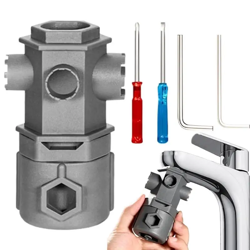 Multifunctional Faucet Nut Removal Tool Sink Repair Wrench Kitchen Bathroom Faucet Assembly Plumbing Installation Hand Tools
Multifunctional Faucet Nut Removal Tool Sink Repair Wrench Kitchen Bathroom Faucet Assembly Plumbing Installation Hand Tools