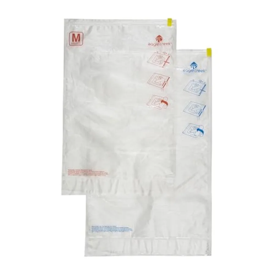 Pack-It Compression Bags for Travel Set - Featuring One-Way Pressure Valve and Zip - For Efficient Travel Bag Packing - Water R
Pack-It Compression Bags for Travel Set - Featuring One-Way Pressure Valve and Zip - For Efficient Travel Bag Packing - Water R