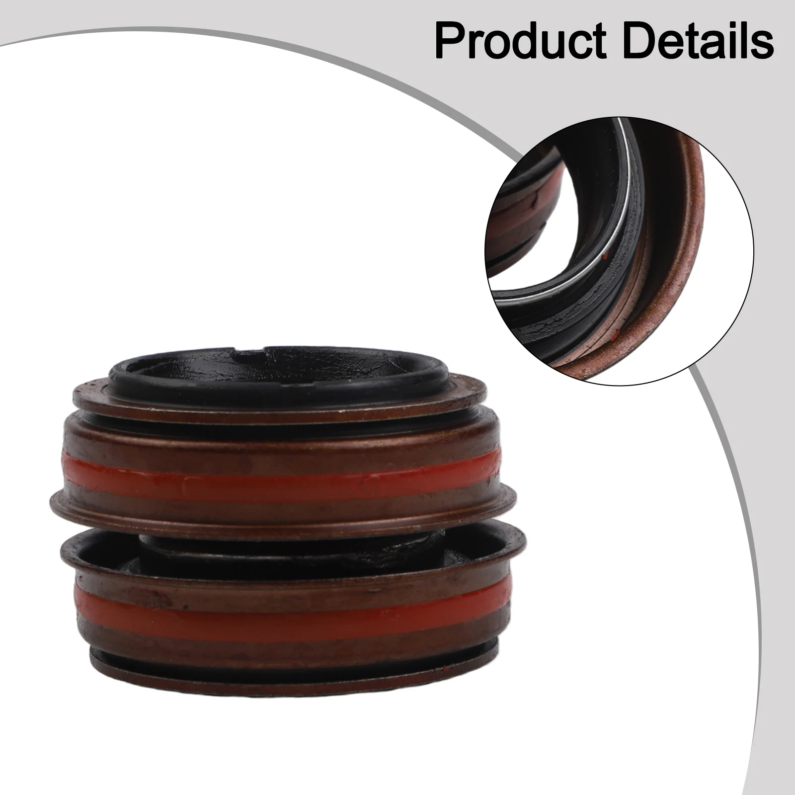 JK JKU TJ 2013-2018 Front Axle Seal Replacement Set Direct Replacement Front Inner Axle Seal Replacement Color As Shown
JK JKU TJ 2013-2018 Front Axle Seal Replacement Set Direct Replacement Front Inner Axle Seal Replacement Color As Shown