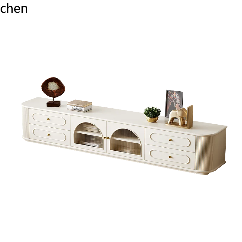 CP cream coffee table combination solid wood light luxury living room new arc edge storage floor cabinet platform
CP cream coffee table combination solid wood light luxury living room new arc edge storage floor cabinet platform