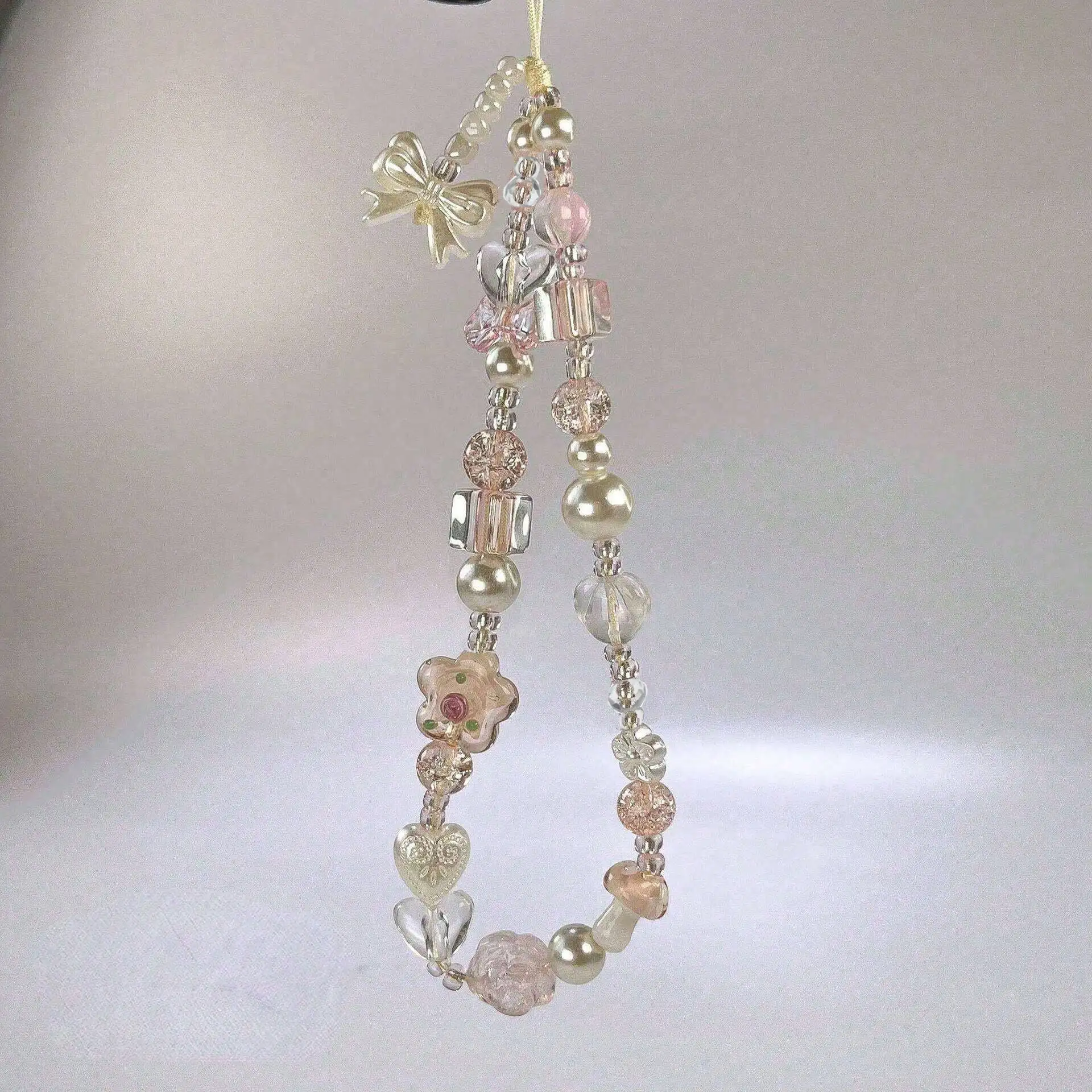 1pc Acrylic Flower & Bow Crystal Beaded Phone Lanyard/Strap, Wrist Strap, Suitable For Camera, Keys, Bags, Anti-Drop Phone Lanyard Gifts For Mother, Family, Friends, Birthday, Holiday Phone Charm, Phone Chain
1pc Acrylic Flower & Bow Crystal Beaded Phone Lanyard/Strap, Wrist Strap, Suitable For Camera, Keys, Bags, Anti-Drop Phone Lanyard Gifts For Mother, Family, Friends, Birthday, Holiday Phone Charm, Phone Chain