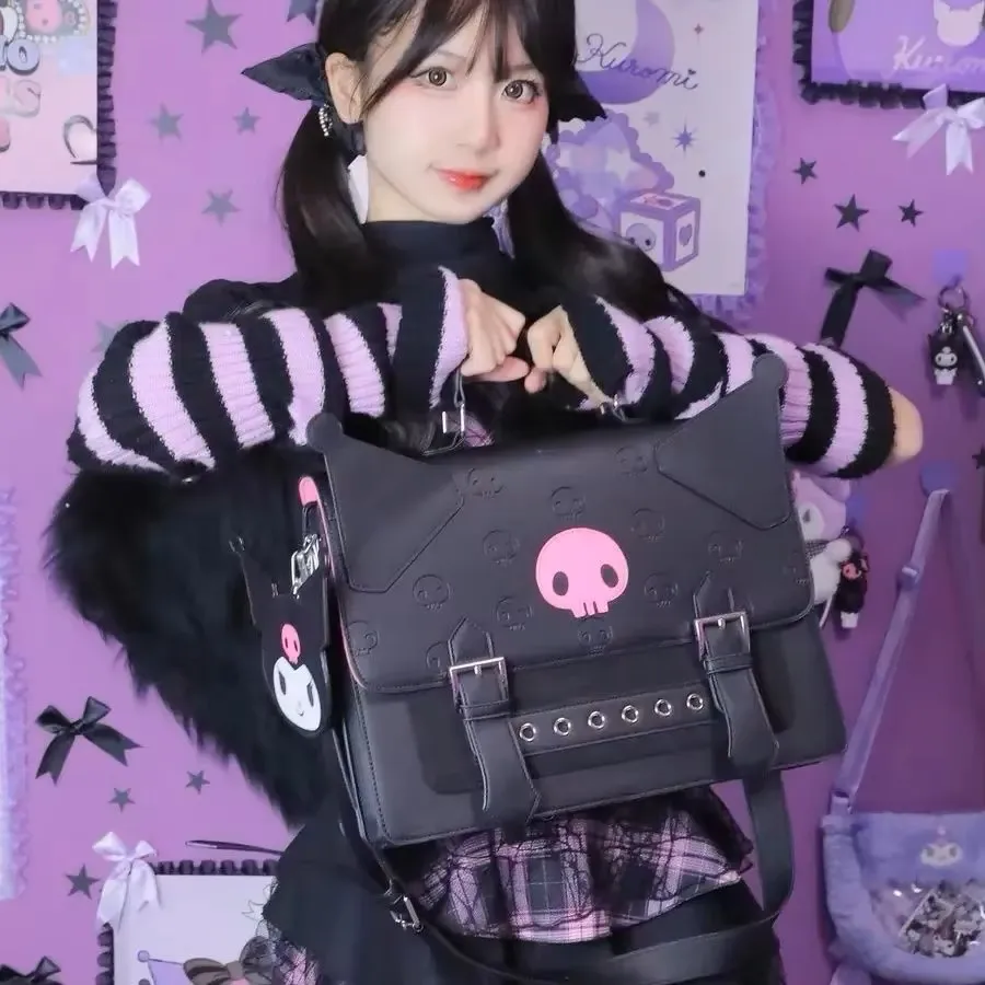 Kuromi Laptop Bag Large Capacity Handbag Cartoon Japanese Style Laptop Bag Gothic Style Handbag
Kuromi Laptop Bag Large Capacity Handbag Cartoon Japanese Style Laptop Bag Gothic Style Handbag