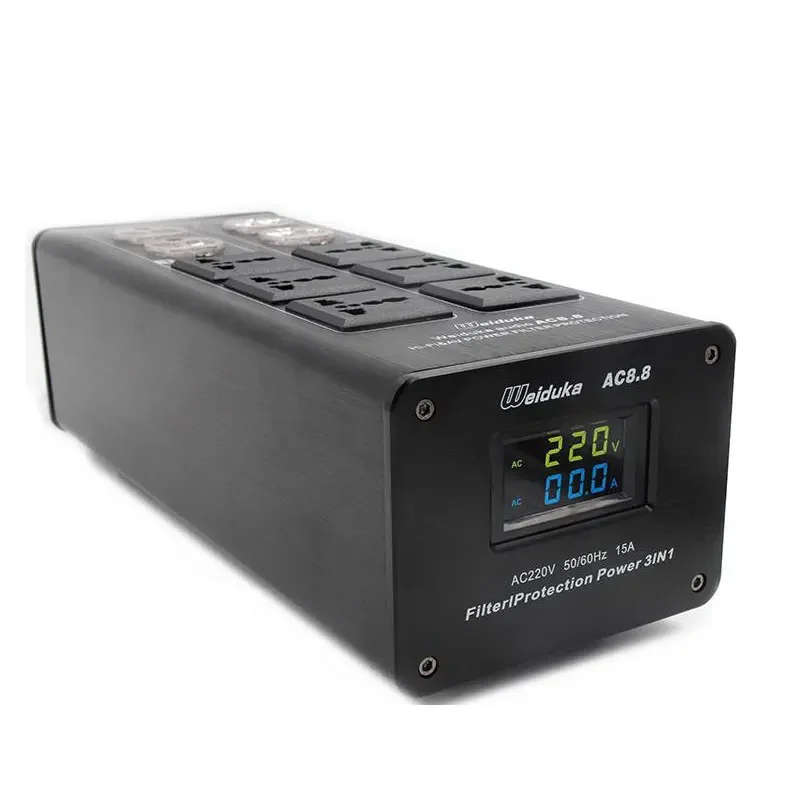 Weiduka AC8.8 3000W 15A AC Power Socket Dual LED Display Advanced Audio Purifier Filter
Weiduka AC8.8 3000W 15A AC Power Socket Dual LED Display Advanced Audio Purifier Filter