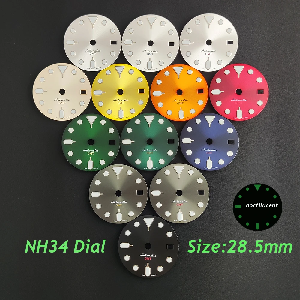 28.5mm dial custom Logo SKX007 Dial Fit NH34 Movement Green Luminous Dial SKX007 Case Watch Modification Accessories
28.5mm dial custom Logo SKX007 Dial Fit NH34 Movement Green Luminous Dial SKX007 Case Watch Modification Accessories