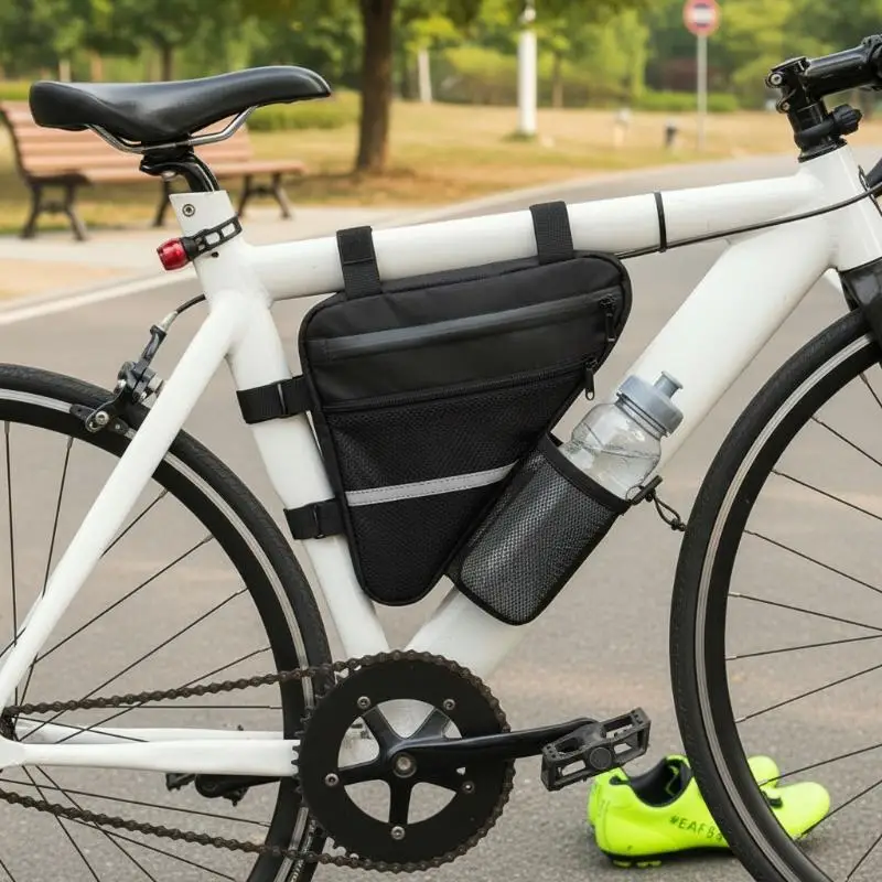 Bicycle Triangle Bag Bicycle Front Frame Handlebar Waterproof Cycling Bags Waterproof Crossbeam Bag Outdoor Sport Bike Parts
Bicycle Triangle Bag Bicycle Front Frame Handlebar Waterproof Cycling Bags Waterproof Crossbeam Bag Outdoor Sport Bike Parts