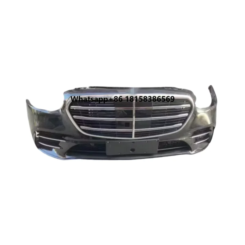 New S500S60S450S350S Plastic Front Bumper Assembly Towing Hitch Cut-Outs Replacement Front Lip Nozzle Bodykit Direct Spare Part
New S500S60S450S350S Plastic Front Bumper Assembly Towing Hitch Cut-Outs Replacement Front Lip Nozzle Bodykit Direct Spare Part