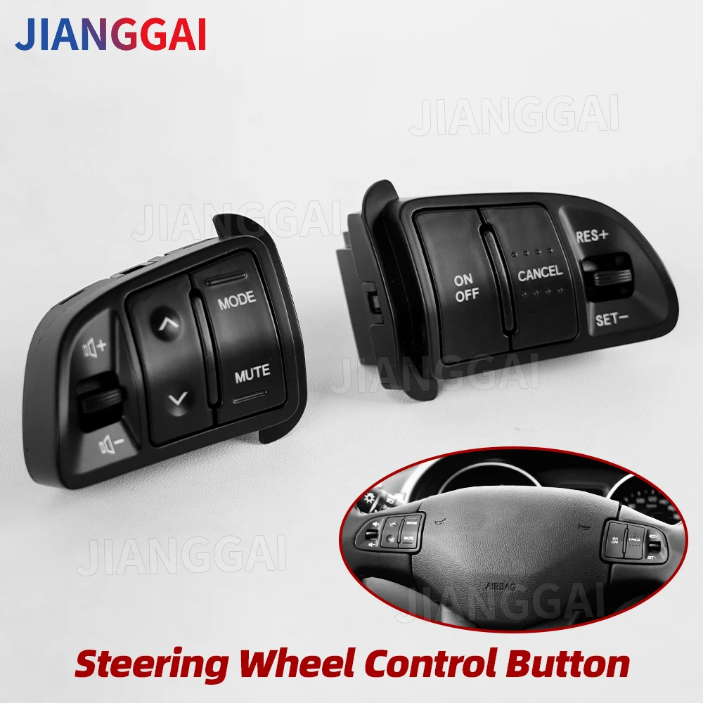 Steering Wheel Control Buttons For Kia Sportage 2011-2017 Audio Volume Phone Control Switch Car Accessories 96700-3W502
Steering Wheel Control Buttons For Kia Sportage 2011-2017 Audio Volume Phone Control Switch Car Accessories 96700-3W502