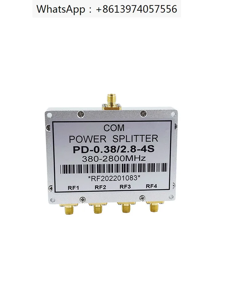 Power divider, one to four RF divider, 0.382.4G combiner, power divider, microstrip power divider
Power divider, one to four RF divider, 0.382.4G combiner, power divider, microstrip power divider