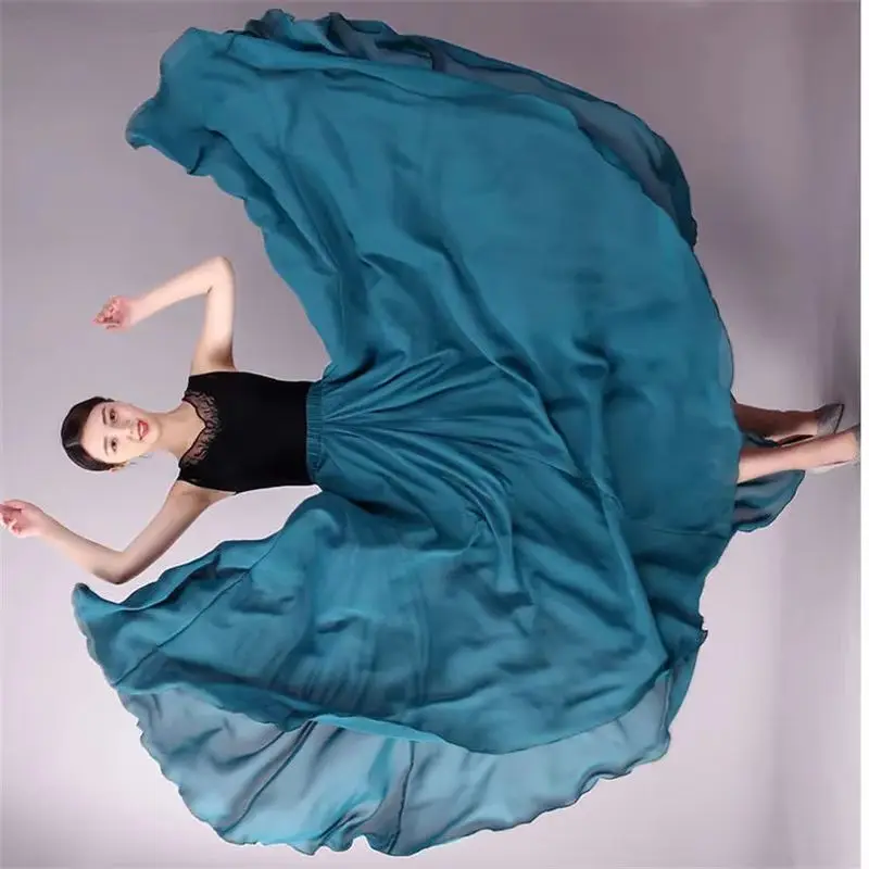 Red 720 Degree Big Swing Skirt Female Elastic Waist Chinese Style Women Skirt 2025 NEW Spring Summer Autumn Long Skirt Dance
Red 720 Degree Big Swing Skirt Female Elastic Waist Chinese Style Women Skirt 2025 NEW Spring Summer Autumn Long Skirt Dance