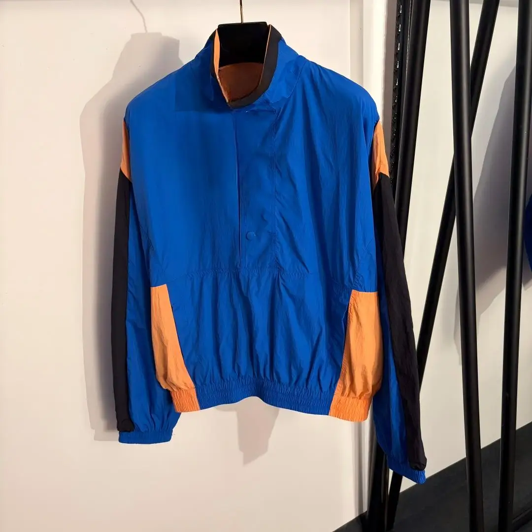 Women's Blue Orange/Green Red Block Neck Long Sleeve Commuter Coat
Women's Blue Orange/Green Red Block Neck Long Sleeve Commuter Coat