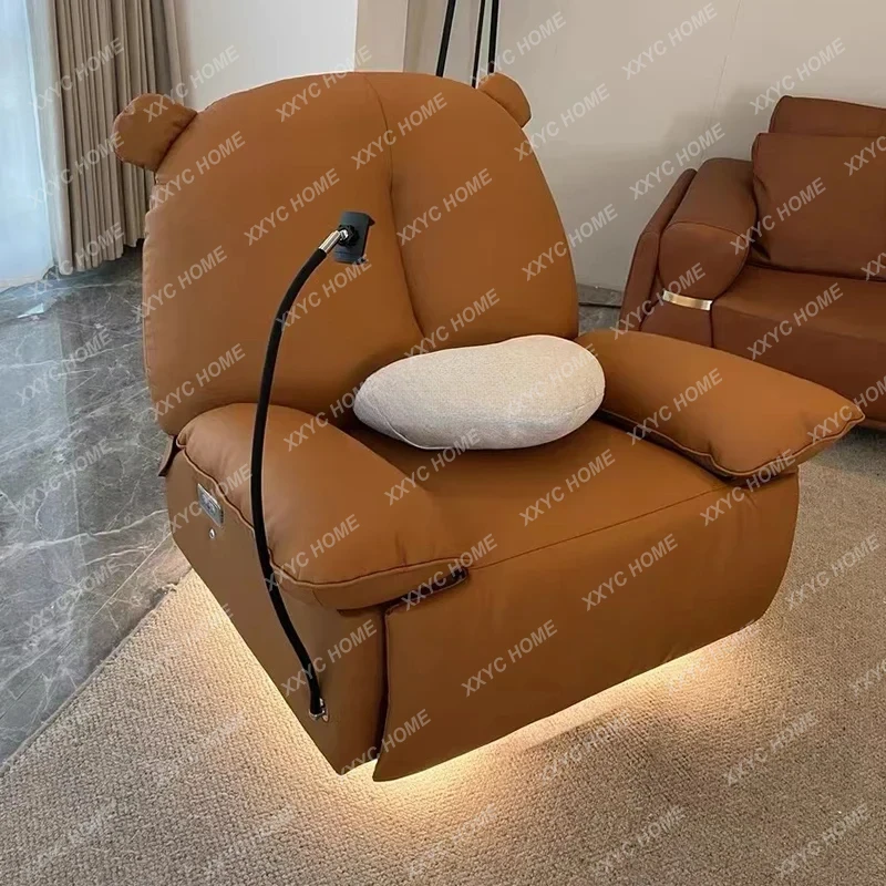 C First Layer Cowhide Living Room First-Class Electric Sofa Light Luxury Single Leisure Chair Functional Cabin Sofa
C First Layer Cowhide Living Room First-Class Electric Sofa Light Luxury Single Leisure Chair Functional Cabin Sofa