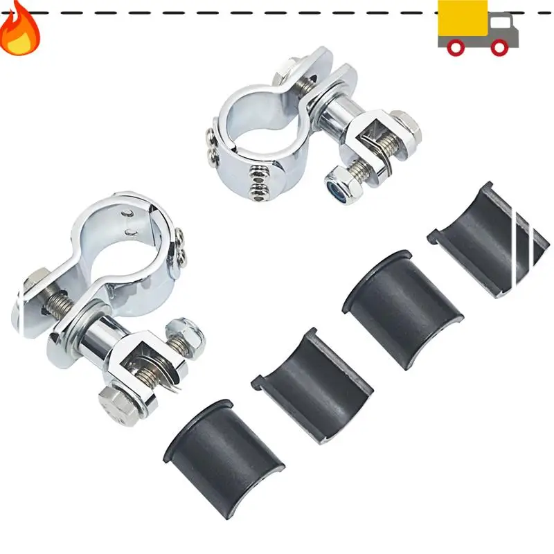Motorcycle Footrest 1-1/4" Bar Mount Highway Clamp Foot Pegs Highway Clamp Foot Pegs Silver
Motorcycle Footrest 1-1/4" Bar Mount Highway Clamp Foot Pegs Highway Clamp Foot Pegs Silver