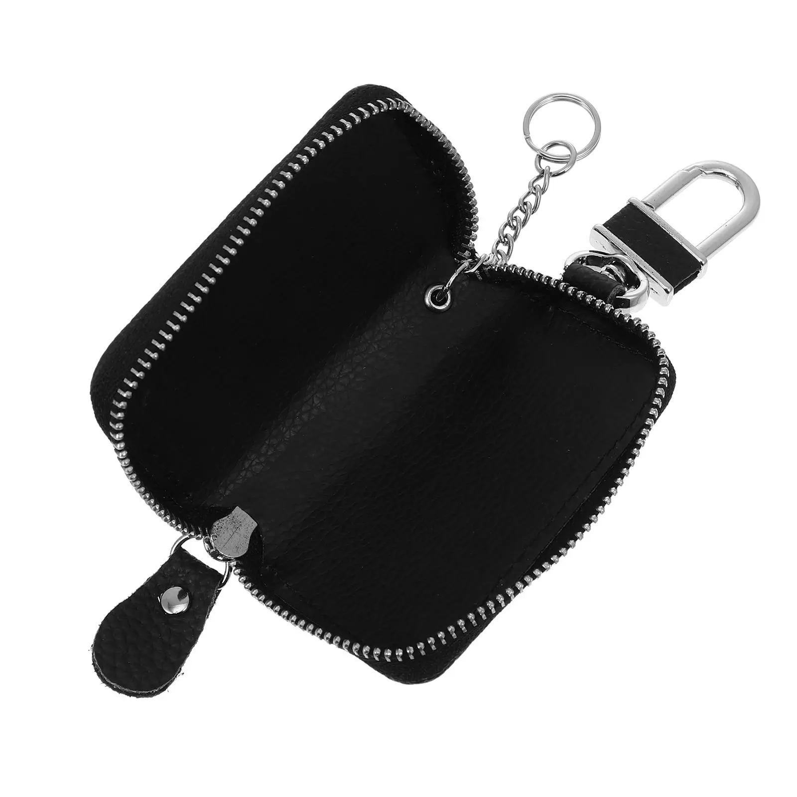 Key Case Durable Cowhide Pouch Car Bag Zipper Rabbit Signal Compatible Most Keys ganizer Waist Pack Holder
Key Case Durable Cowhide Pouch Car Bag Zipper Rabbit Signal Compatible Most Keys ganizer Waist Pack Holder