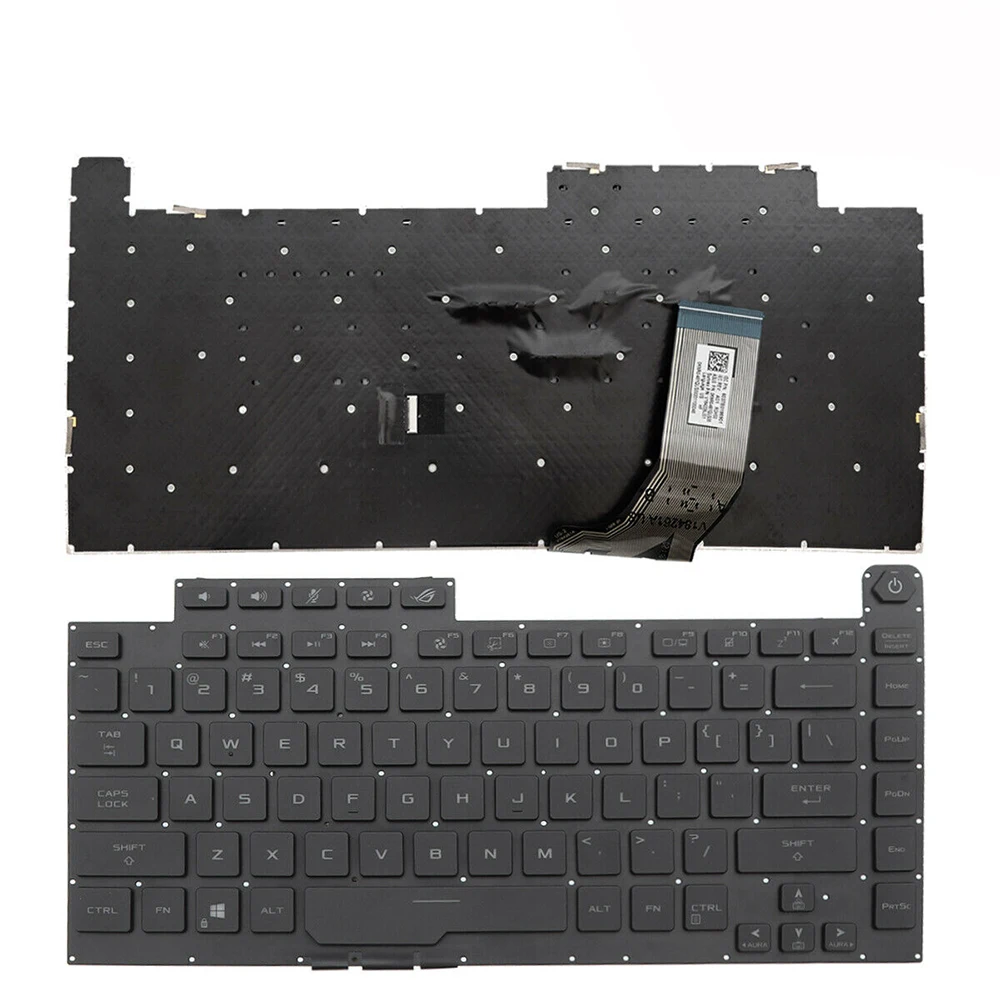 NEW US English keyboard for ASUS ROG Strix G531 G531GW G531GT G531GV G531G G512 keyboard Black
NEW US English keyboard for ASUS ROG Strix G531 G531GW G531GT G531GV G531G G512 keyboard Black