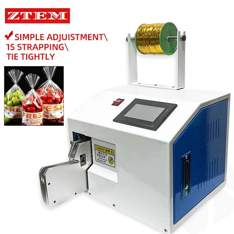 ZTEN Automatic Wire Winding Machine Power Cord Cable Roller Wire Processing Equipment Wire Winding Twisting Tie Binding Tools、
ZTEN Automatic Wire Winding Machine Power Cord Cable Roller Wire Processing Equipment Wire Winding Twisting Tie Binding Tools、