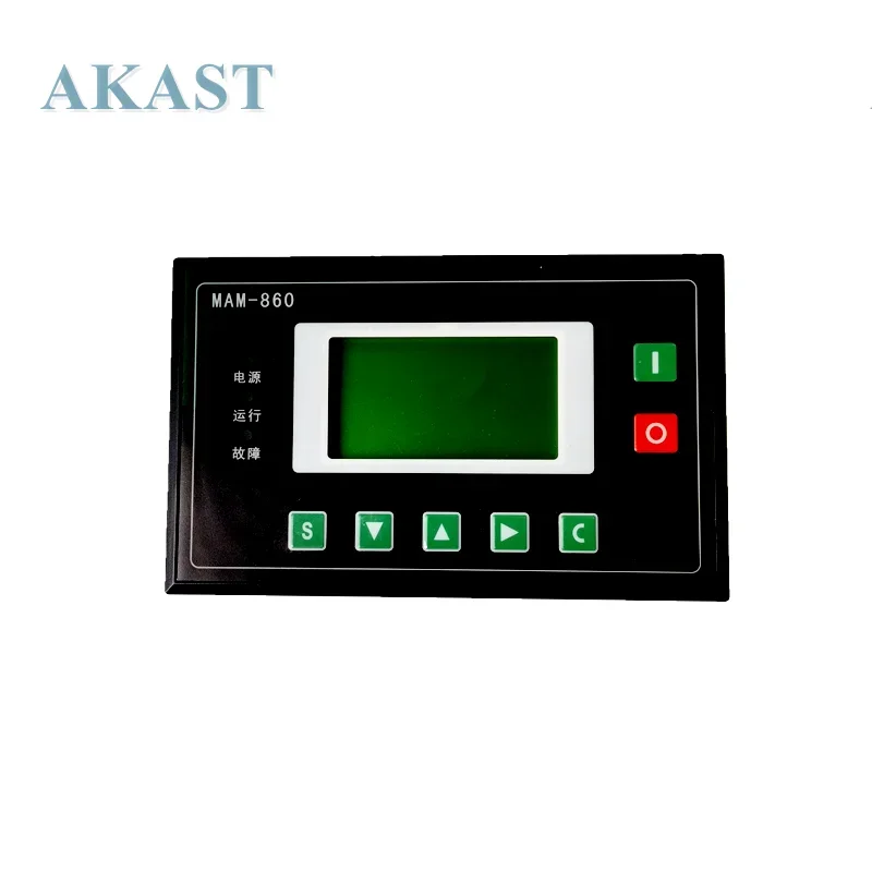 MAM860C(B)(T)(VF3)(5) PLC Controller Panel Eletronic With Transformer CT1/ CT2 for Screw Air Compressor
MAM860C(B)(T)(VF3)(5) PLC Controller Panel Eletronic With Transformer CT1/ CT2 for Screw Air Compressor