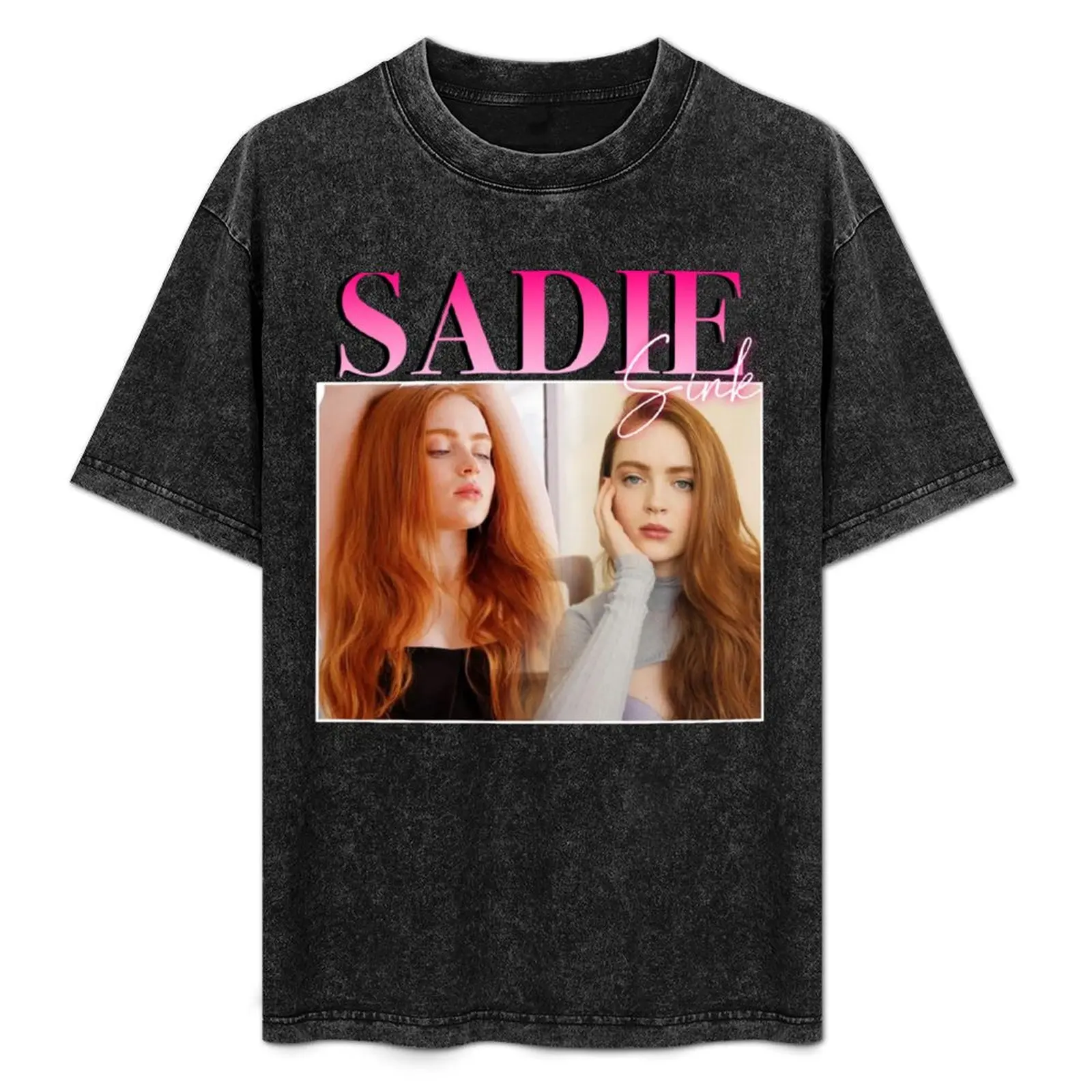 Sadie Sink 90s Retro Design T-Shirt Work Wear Short Sleeve T-Shirt
Sadie Sink 90s Retro Design T-Shirt Work Wear Short Sleeve T-Shirt