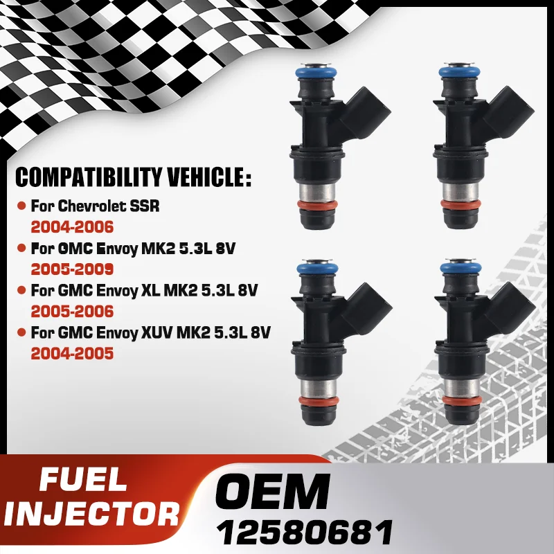 Car For Chevrolet SSR GMC Envoy MK2 GMC Envoy XL MK2 GMC Envoy XUV MK2 Engine Fuel Injectors Nozzle 12580681 217-1621 MP-10662
Car For Chevrolet SSR GMC Envoy MK2 GMC Envoy XL MK2 GMC Envoy XUV MK2 Engine Fuel Injectors Nozzle 12580681 217-1621 MP-10662
