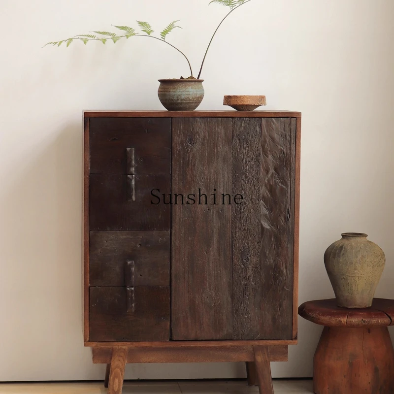 Wabi Sandy Wind Solid Wood Retro Edge Storage Medieval Homestay Balcony Tea Room Cabinet
Wabi Sandy Wind Solid Wood Retro Edge Storage Medieval Homestay Balcony Tea Room Cabinet