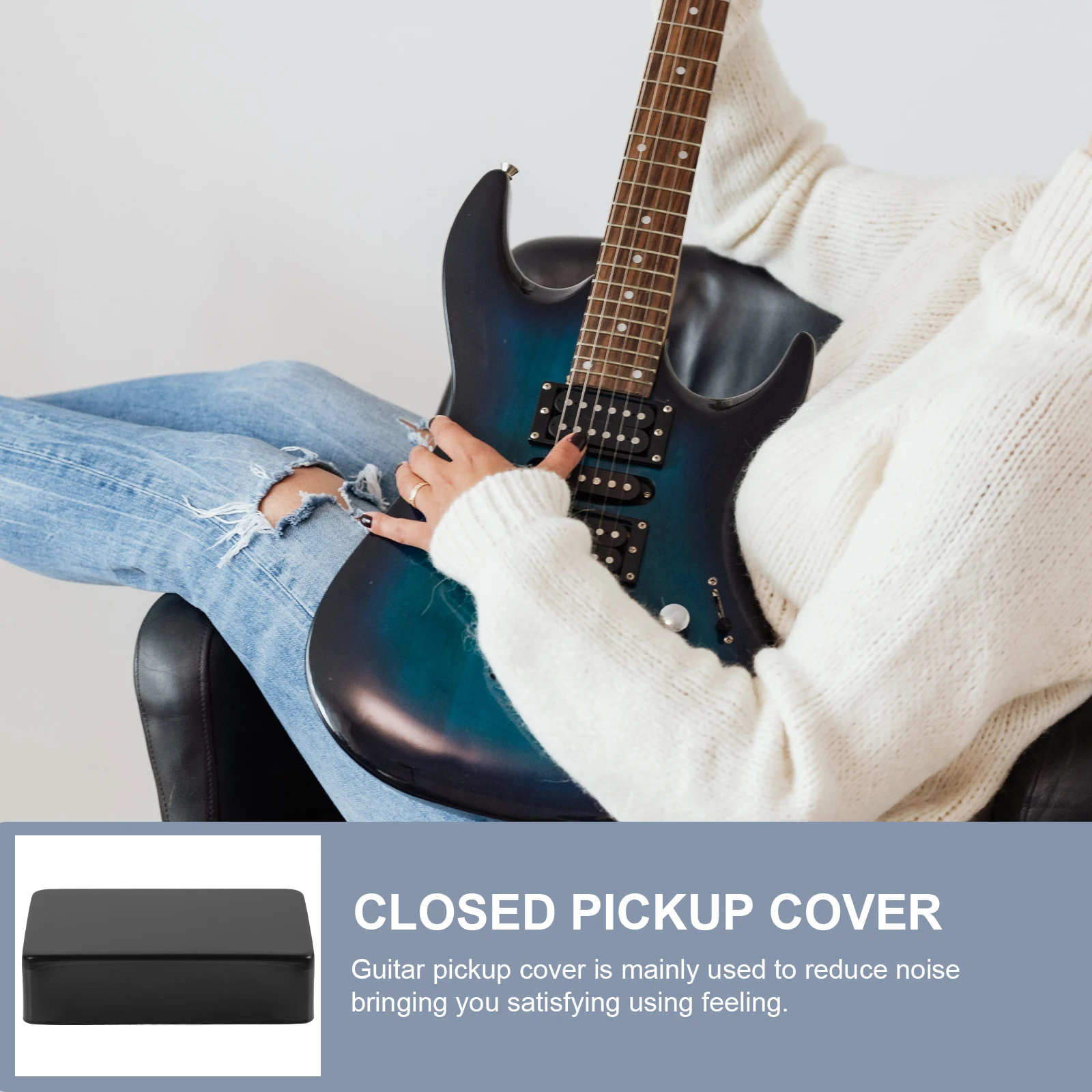 2Pcs Metal Pickup Covers Electric Guitar Replacement Parts Protective Accessories Silver
2Pcs Metal Pickup Covers Electric Guitar Replacement Parts Protective Accessories Silver
