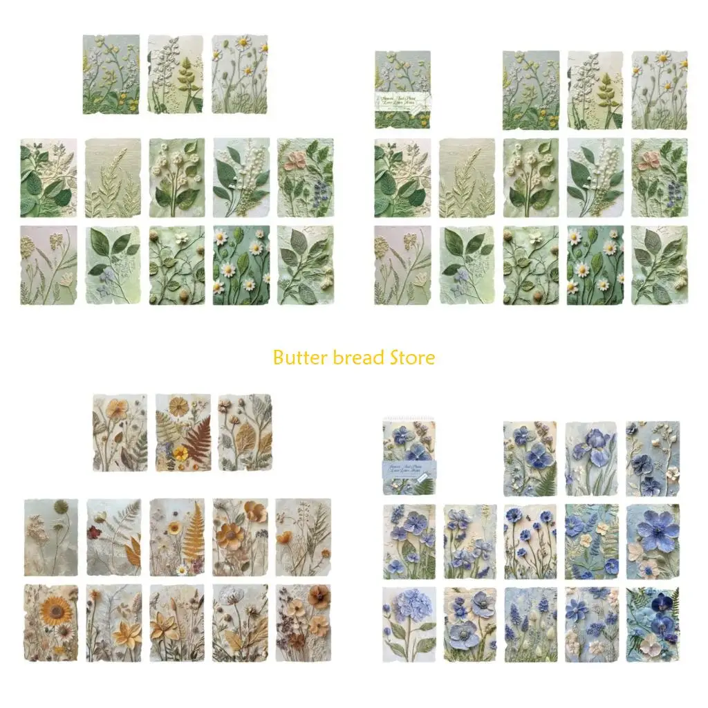 W89C 23 Sheets Antique Scrapbooking Paper Flower Embossed Paper for Scrapbooking
W89C 23 Sheets Antique Scrapbooking Paper Flower Embossed Paper for Scrapbooking