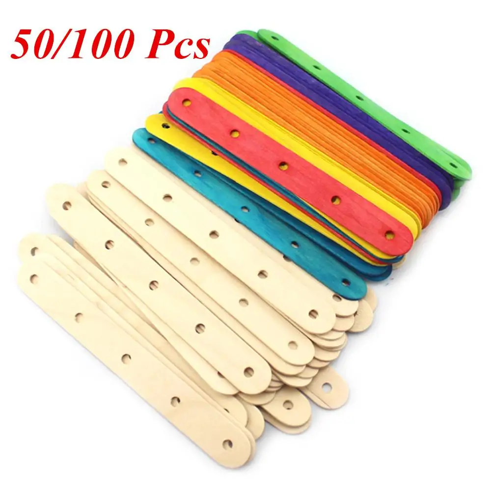 50pcs Colored Wood Craft Sticks Jumbo Popsicle Sticks for DIY Crafts Classroom Teaching Smooth Clean Environmental Friendly
50pcs Colored Wood Craft Sticks Jumbo Popsicle Sticks for DIY Crafts Classroom Teaching Smooth Clean Environmental Friendly
