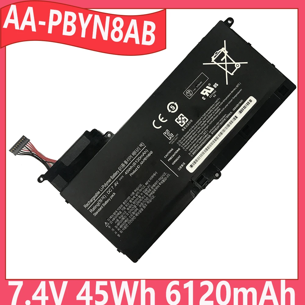 Аккумулятор для ноутбука AA-PBYN8AB 7.4V 45Wh 6120mAh для Samsung NP530U4B NP520U4C 530U4C 535U4C
Аккумулятор для ноутбука AA-PBYN8AB 7.4V 45Wh 6120mAh для Samsung NP530U4B NP520U4C 530U4C 535U4C