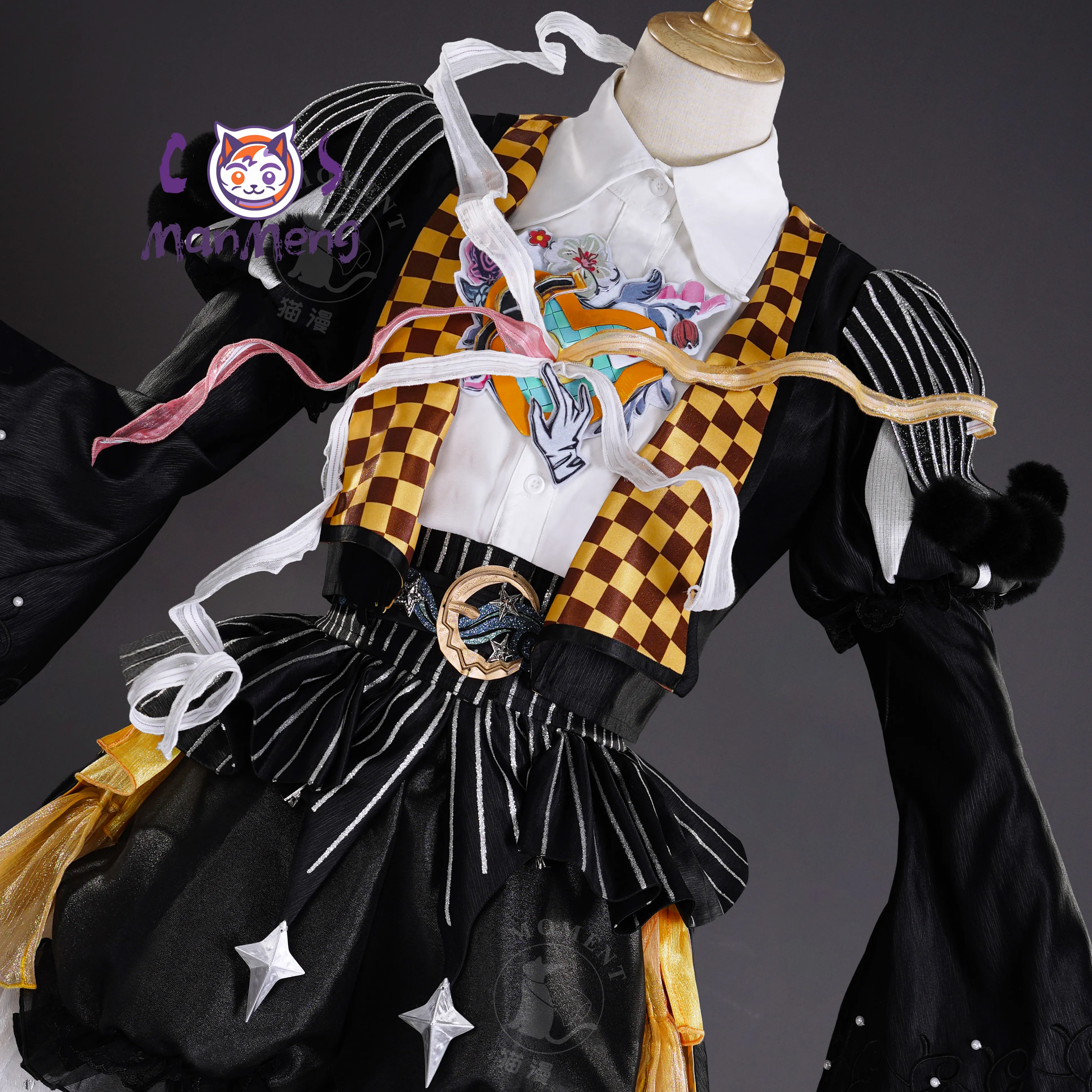 Game Identity ⅤMime artist Cleo De Kru Rare Fashion Cosplay Costume Halloween Carnival New Sweet Dress Black Gothic Uniform
Game Identity ⅤMime artist Cleo De Kru Rare Fashion Cosplay Costume Halloween Carnival New Sweet Dress Black Gothic Uniform
