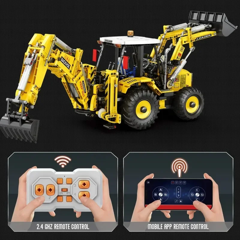 2231PCS RC Bulldozer Building Blocks City Engineering Vehicle Remote Control Truck Model Bricks Kids Educational DIY Toys Gifts
2231PCS RC Bulldozer Building Blocks City Engineering Vehicle Remote Control Truck Model Bricks Kids Educational DIY Toys Gifts