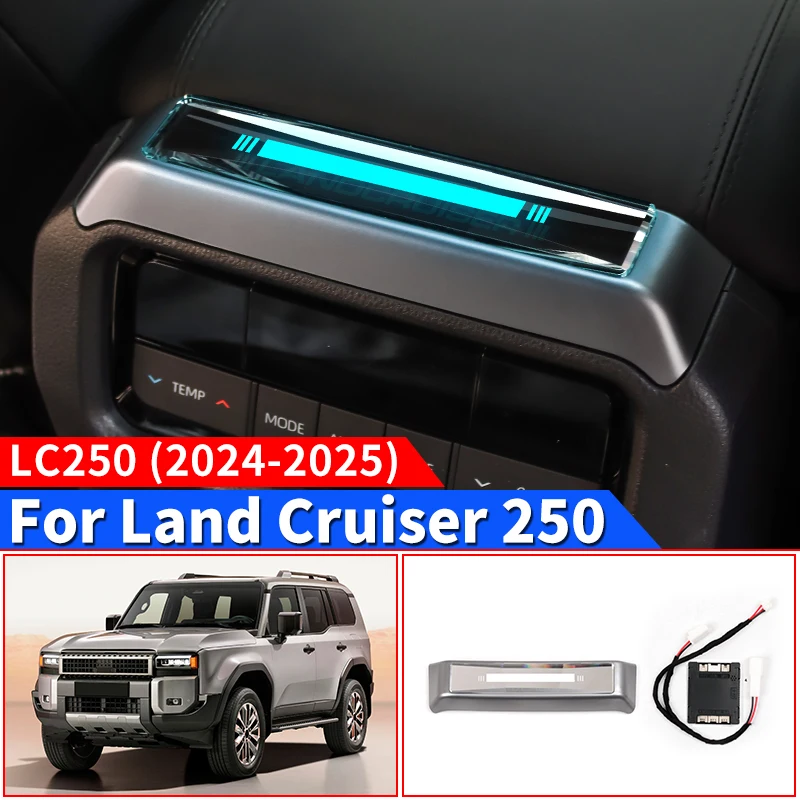 Для Land Cruiser Prado LC250 2024-2025 подлокотник, атмосферная лампа с буквами, 1958 J250 LC, обновление интерio, аксессуары для модификации
Для Land Cruiser Prado LC250 2024-2025 подлокотник, атмосферная лампа с буквами, 1958 J250 LC, обновление интерio, аксессуары для модификации