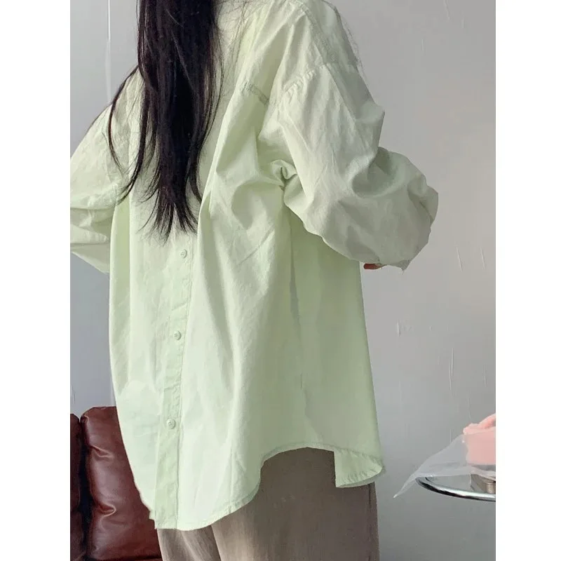 Mint Wave Pure Sun Protection Shirt Jacket Women's Summer New Loose Lazy Style Layering Small Top Korean Style Commute
Mint Wave Pure Sun Protection Shirt Jacket Women's Summer New Loose Lazy Style Layering Small Top Korean Style Commute