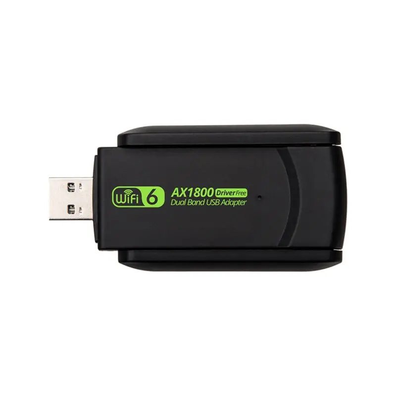 Новинка! USB-адаптер Wi-Fi 6 1800 Мбит/с, 802.11AX, 2,4 ГГц/5 ГГц, USB 3.0, беспроводной Wi-Fi Ethernet-адаптер, сетевая карта, не требует драйверов
Новинка! USB-адаптер Wi-Fi 6 1800 Мбит/с, 802.11AX, 2,4 ГГц/5 ГГц, USB 3.0, беспроводной Wi-Fi Ethernet-адаптер, сетевая карта, не требует драйверов