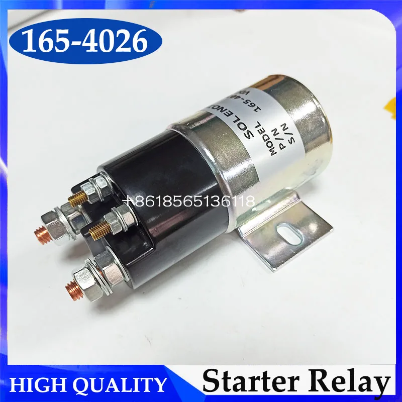 165-4026 1654026 3T-0376 24V Fuel Shut Off Solenoid for E312C E320C E320B Starter Relay 
165-4026 1654026 3T-0376 24V Fuel Shut Off Solenoid for E312C E320C E320B Starter Relay