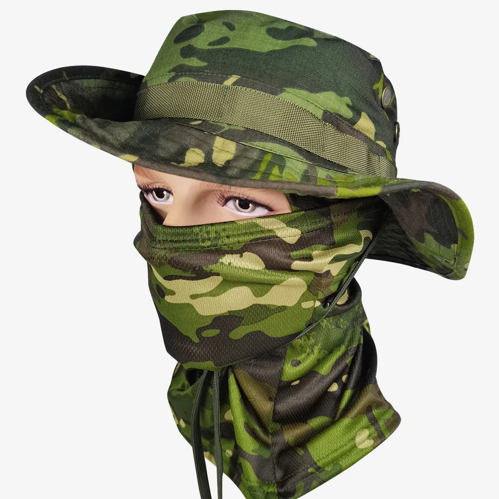 Tactical Hat Boonie Hat, Neck Gaiter Balaclava Windproof Face Mask for Ski Fishing Biking Motorcycle Hiking Outdoor Sport,Unisex
Tactical Hat Boonie Hat, Neck Gaiter Balaclava Windproof Face Mask for Ski Fishing Biking Motorcycle Hiking Outdoor Sport,Unisex