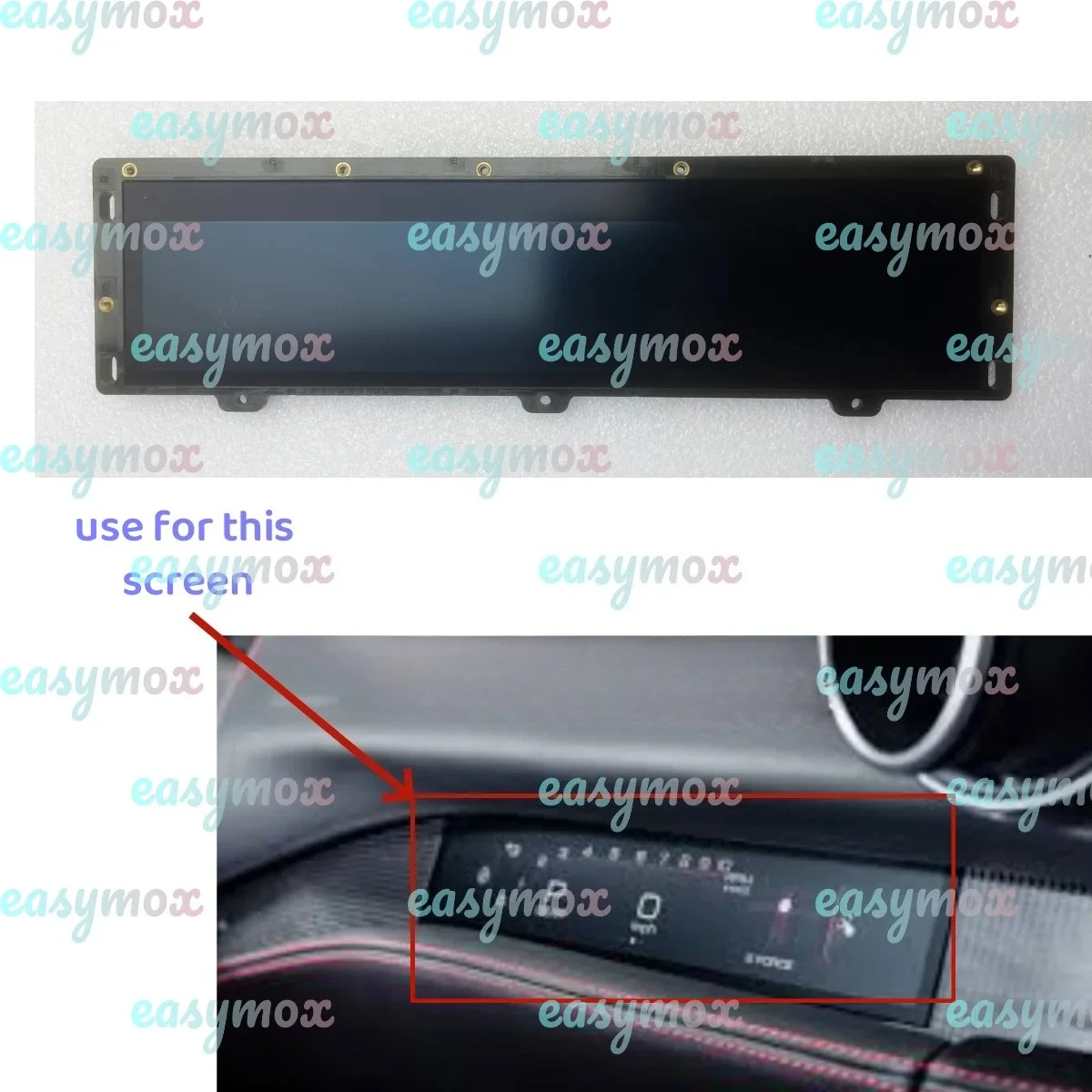 OEM Parts for 19-21 Ferrari Co-Pilot Passenger Display Screen Premium HD Touchscreen Plug & Play Fits 488/F8,/Portofino,/Roma
OEM Parts for 19-21 Ferrari Co-Pilot Passenger Display Screen Premium HD Touchscreen Plug & Play Fits 488/F8,/Portofino,/Roma