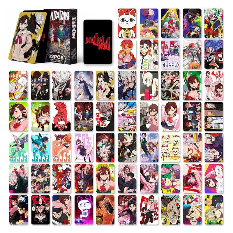 DAN DA DAN 60pcs LOMO Cards 32 Stickers Collection Decoration Ayase Momo Anime Merchandise Cartoon Boy/Girl Festival Gifts 
DAN DA DAN 60pcs LOMO Cards 32 Stickers Collection Decoration Ayase Momo Anime Merchandise Cartoon Boy/Girl Festival Gifts