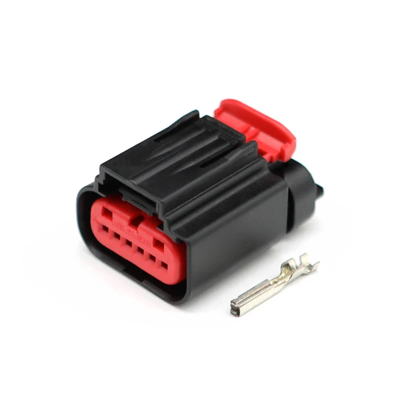 6Pin 1-1419168-1 Automotive connector Waterproof cable harness plug 0.64mm female connector Additional terminal
6Pin 1-1419168-1 Automotive connector Waterproof cable harness plug 0.64mm female connector Additional terminal