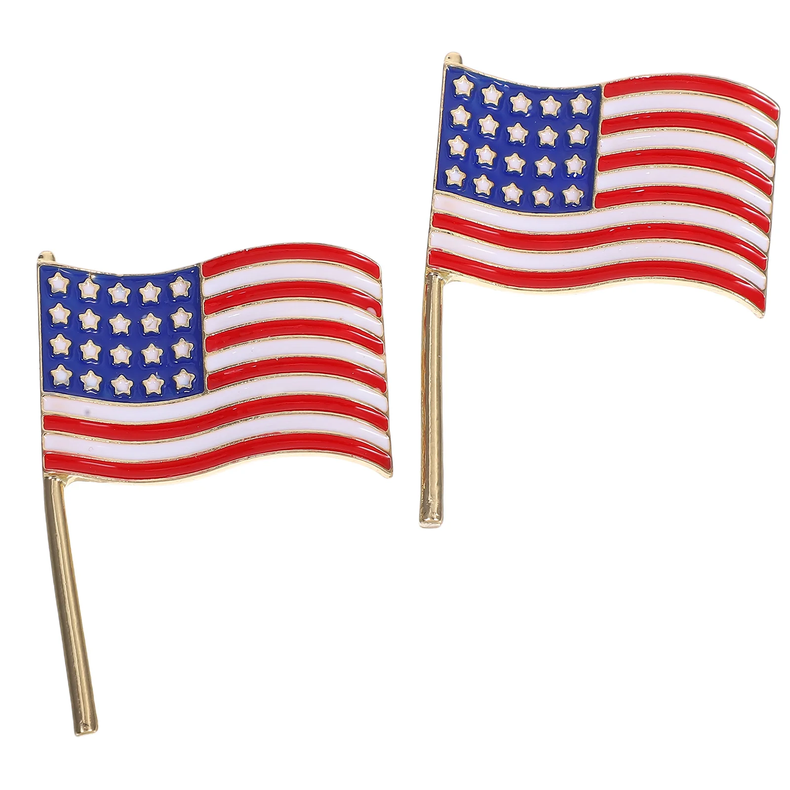 2Pcs Usa Flag Brooch Pin Patriotic Enamel Lapel Jewelry Independence Day Star Design for Coats Backpacks Memorial Day Parades
2Pcs Usa Flag Brooch Pin Patriotic Enamel Lapel Jewelry Independence Day Star Design for Coats Backpacks Memorial Day Parades