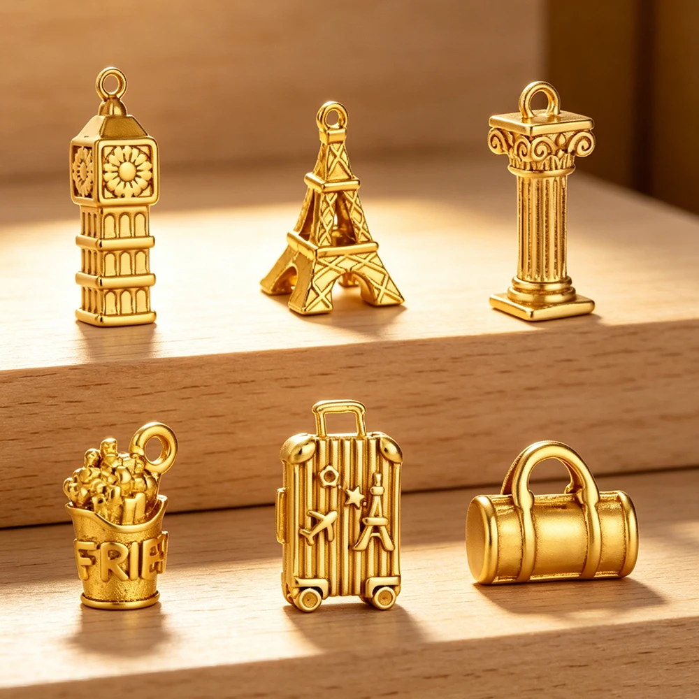 6Pcs Big Ben/Eiffel Towel/Roman Pillar Travel Charms Stainless Steel Famous Building Ancient Pendant DIY Necklace Jewelry Making
6Pcs Big Ben/Eiffel Towel/Roman Pillar Travel Charms Stainless Steel Famous Building Ancient Pendant DIY Necklace Jewelry Making