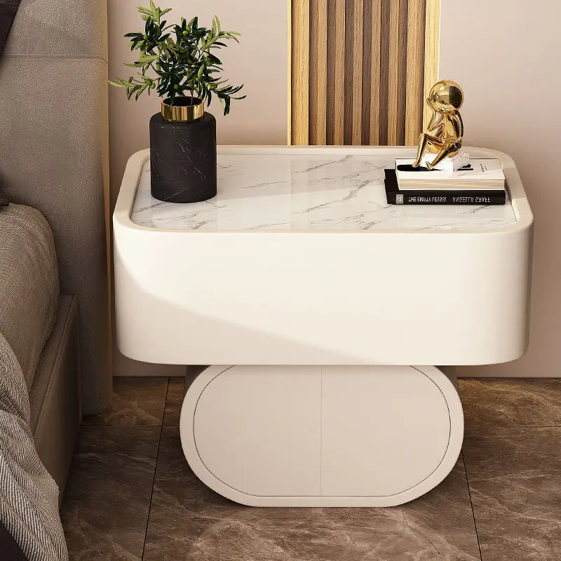 Modern Simple Nightstands Luxury Rock Panel Minimalist Bedside Table Cabinet Creative Mesitas De Noche Home Furniture WKNS
Modern Simple Nightstands Luxury Rock Panel Minimalist Bedside Table Cabinet Creative Mesitas De Noche Home Furniture WKNS