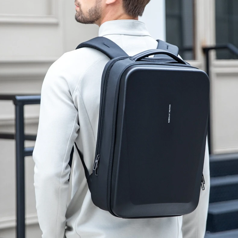 EVA+ Oxford hard shell men's hand-held backpack 15.6-inch computer storage large capacity high-end waterproof travel bag
EVA+ Oxford hard shell men's hand-held backpack 15.6-inch computer storage large capacity high-end waterproof travel bag