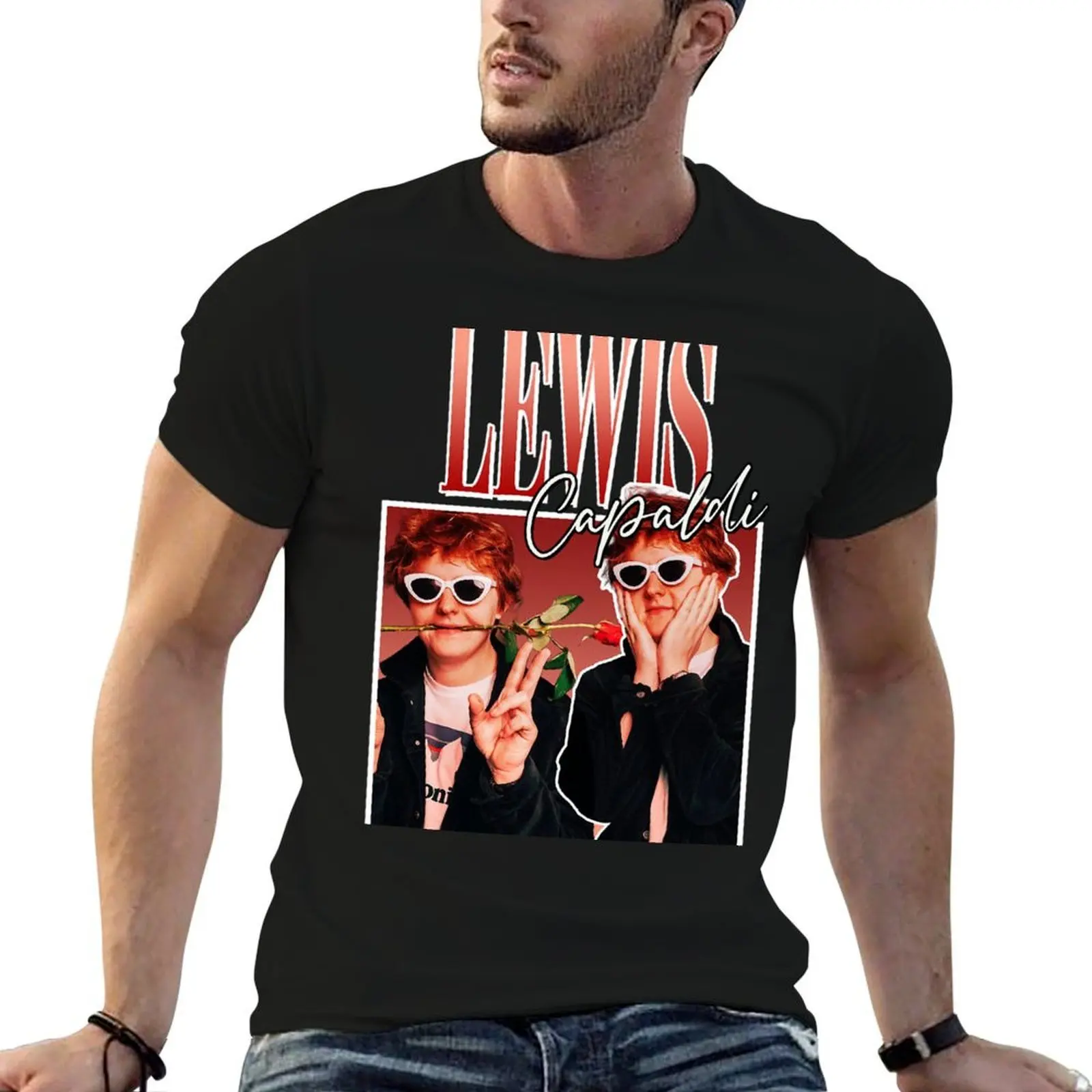 Lewis Capaldi T-Shirt t shirt for man 100 percent cotton man t shirts cotton funny t shirts man T-shirt
Lewis Capaldi T-Shirt t shirt for man 100 percent cotton man t shirts cotton funny t shirts man T-shirt