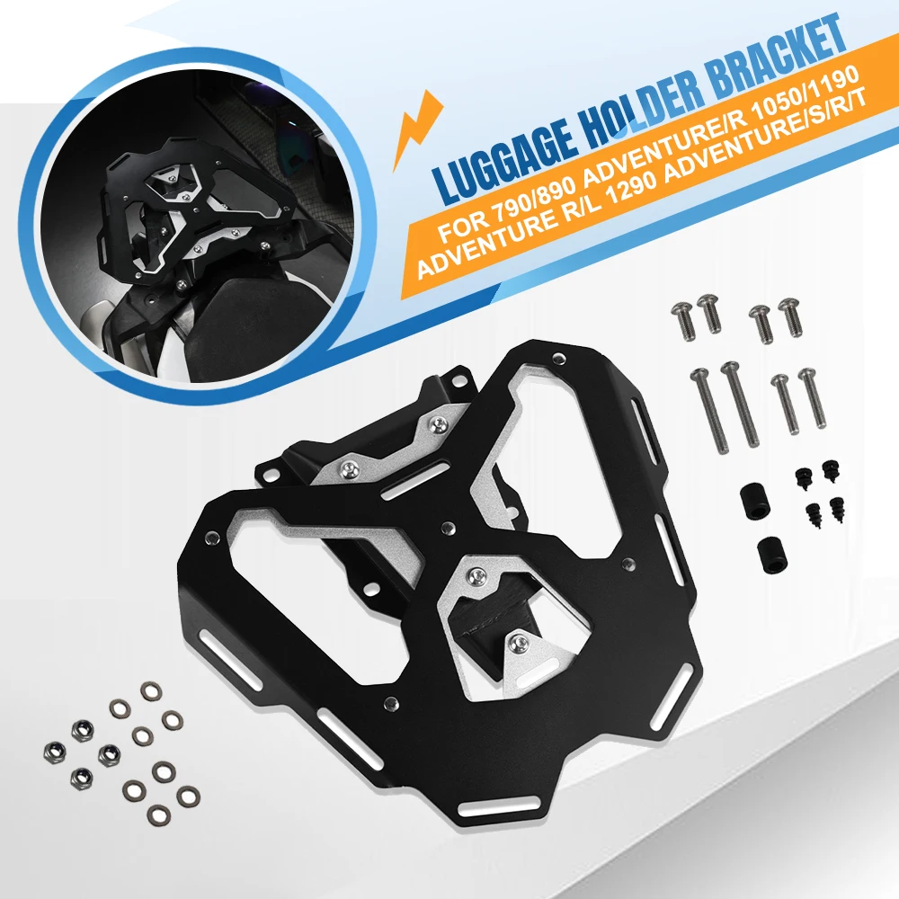 Luggage Holder Bracket Rack For 790/890 Adventure/R 1050/1190/1090 Adventure R/L 1290 Super Adventure/S/R/T Husqvarna Norden 901
Luggage Holder Bracket Rack For 790/890 Adventure/R 1050/1190/1090 Adventure R/L 1290 Super Adventure/S/R/T Husqvarna Norden 901