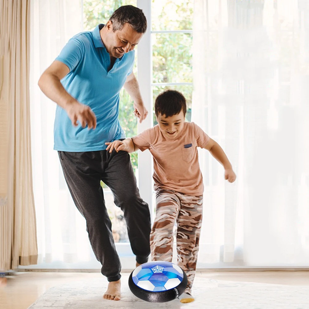 Hover Soccer Ball with LED Light and Foam Bumper Indoor Outdoor Air Floating Soccer Ball Floating Soccer Gifts for Kids
Hover Soccer Ball with LED Light and Foam Bumper Indoor Outdoor Air Floating Soccer Ball Floating Soccer Gifts for Kids