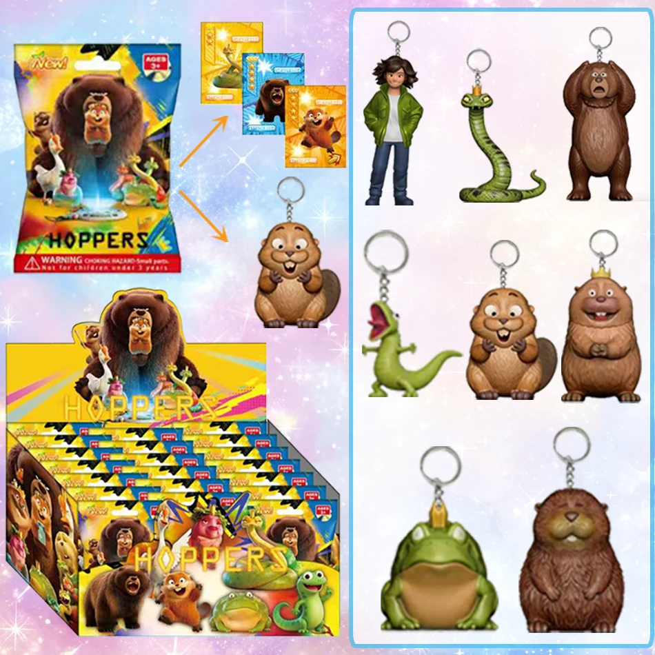 Горячая распродажа! Брелок-фигурка из серии «План трансформации Бобра», фигурка Хопперса, модель из фильма, игрушки, подарок для детей, таинственная коробка
Горячая распродажа! Брелок-фигурка из серии «План трансформации Бобра», фигурка Хопперса, модель из фильма, игрушки, подарок для детей, таинственная коробка