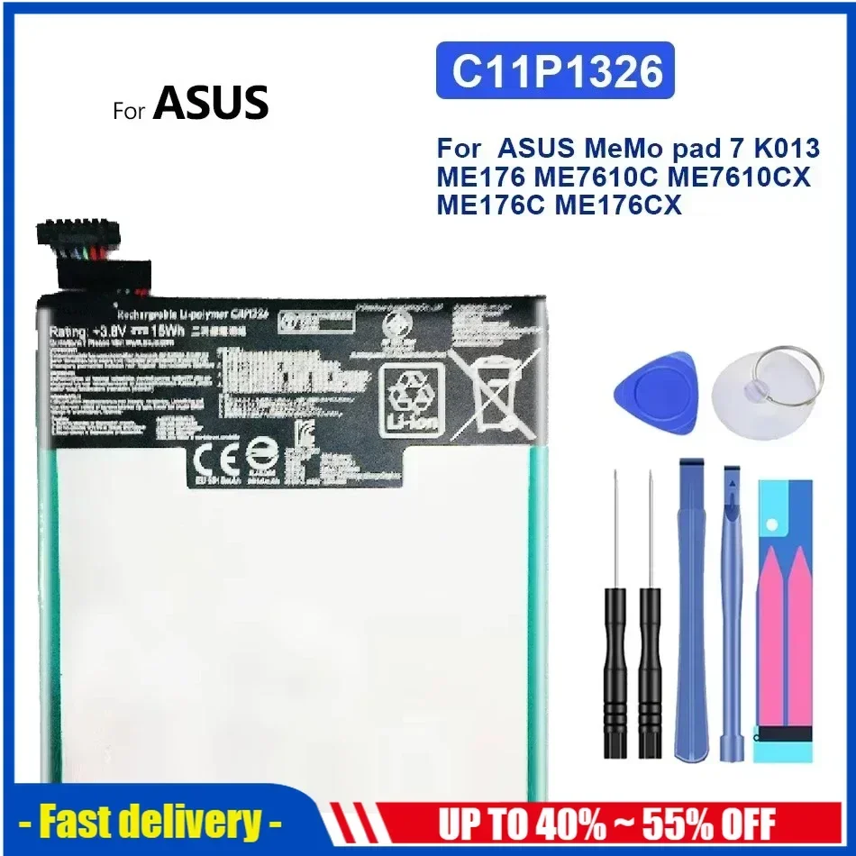 C11pn5h Me5pn51 ASUS Google аккумулятор для Nexus 7 "2Nd Gen ME571 ME571KL C11P1326 + бесплатные инструменты
C11pn5h Me5pn51 ASUS Google аккумулятор для Nexus 7 "2Nd Gen ME571 ME571KL C11P1326 + бесплатные инструменты