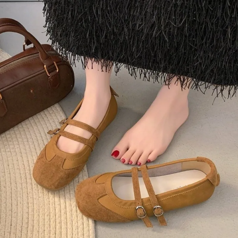 Women Mary Shoes Fashion Shallow Ladies Casual Soft Sole Flats 2026 Spring Women's Comfort Ballerinas Shoes
Women Mary Shoes Fashion Shallow Ladies Casual Soft Sole Flats 2026 Spring Women's Comfort Ballerinas Shoes