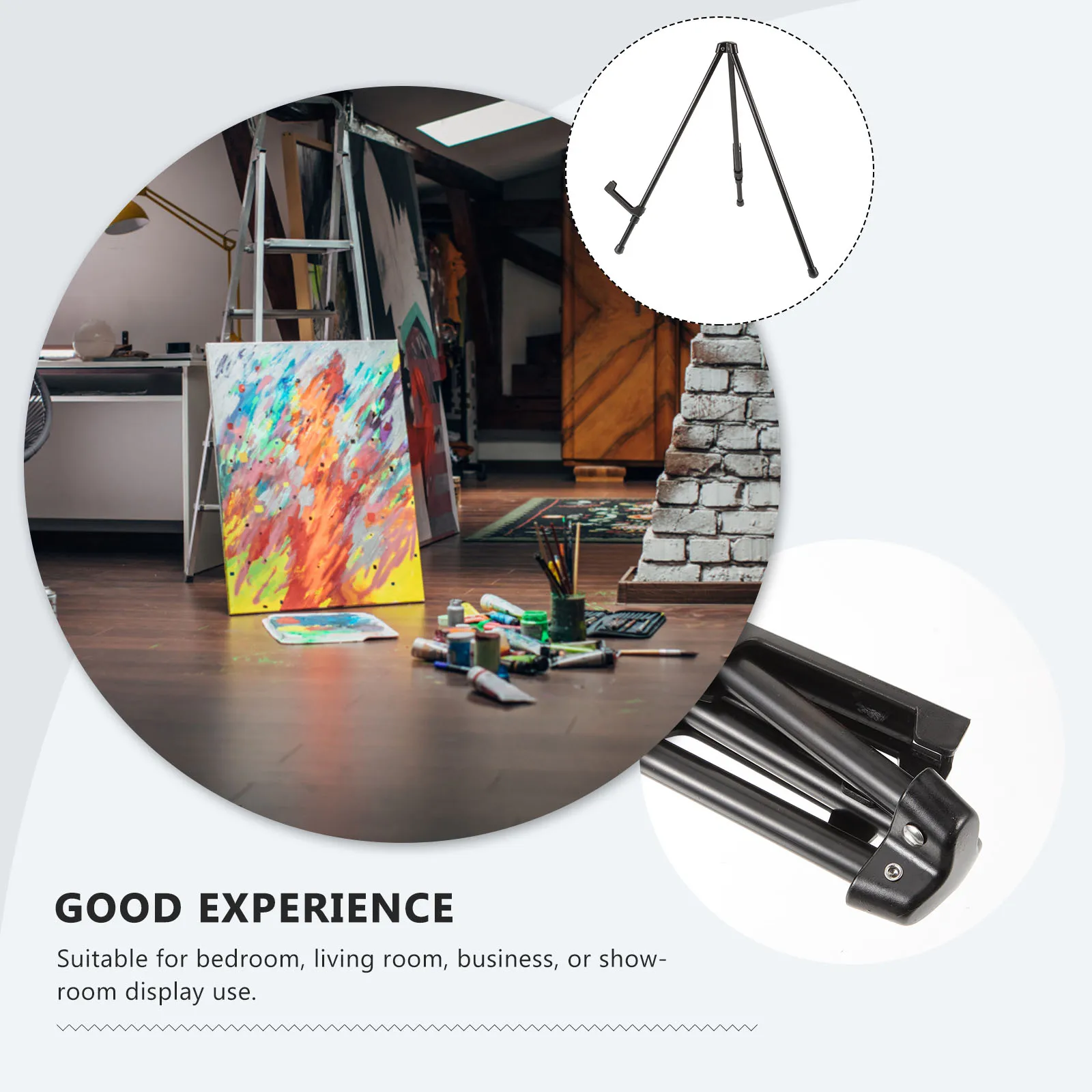 Foldable Iron Easel Stand For Art Craft Painting Artist Adult Students Lightweight Mini Canvas Photo Display Rack Home Wedding
Foldable Iron Easel Stand For Art Craft Painting Artist Adult Students Lightweight Mini Canvas Photo Display Rack Home Wedding