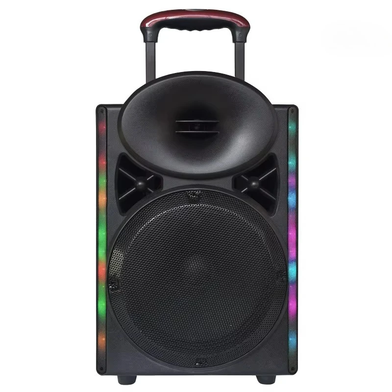 Powerful 12 Inch Portable Speaker, 100W+ High Power Outdoor Pull Rod Speaker, Mobile Karaoke & Dancing Audio System
Powerful 12 Inch Portable Speaker, 100W+ High Power Outdoor Pull Rod Speaker, Mobile Karaoke & Dancing Audio System